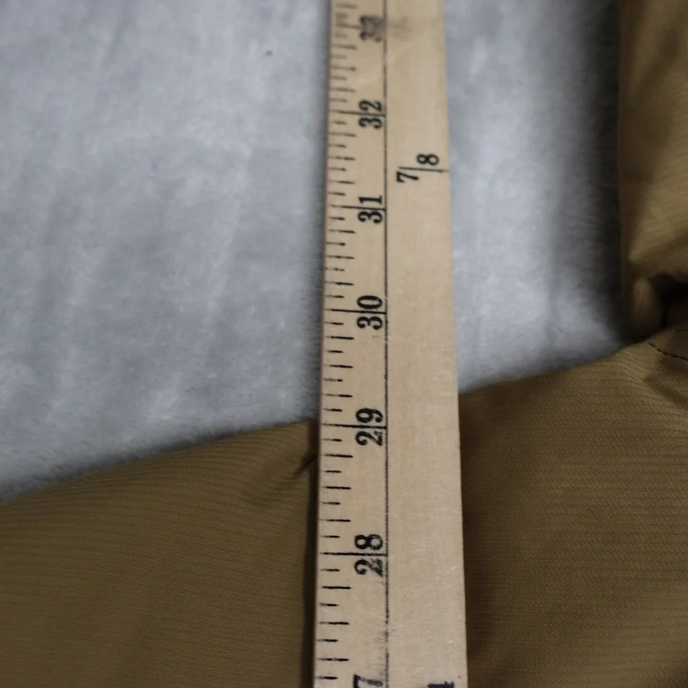 Columbia Jacket Women Medium Brown Carson Pass II Omni-Heat Insulated Belt Parka